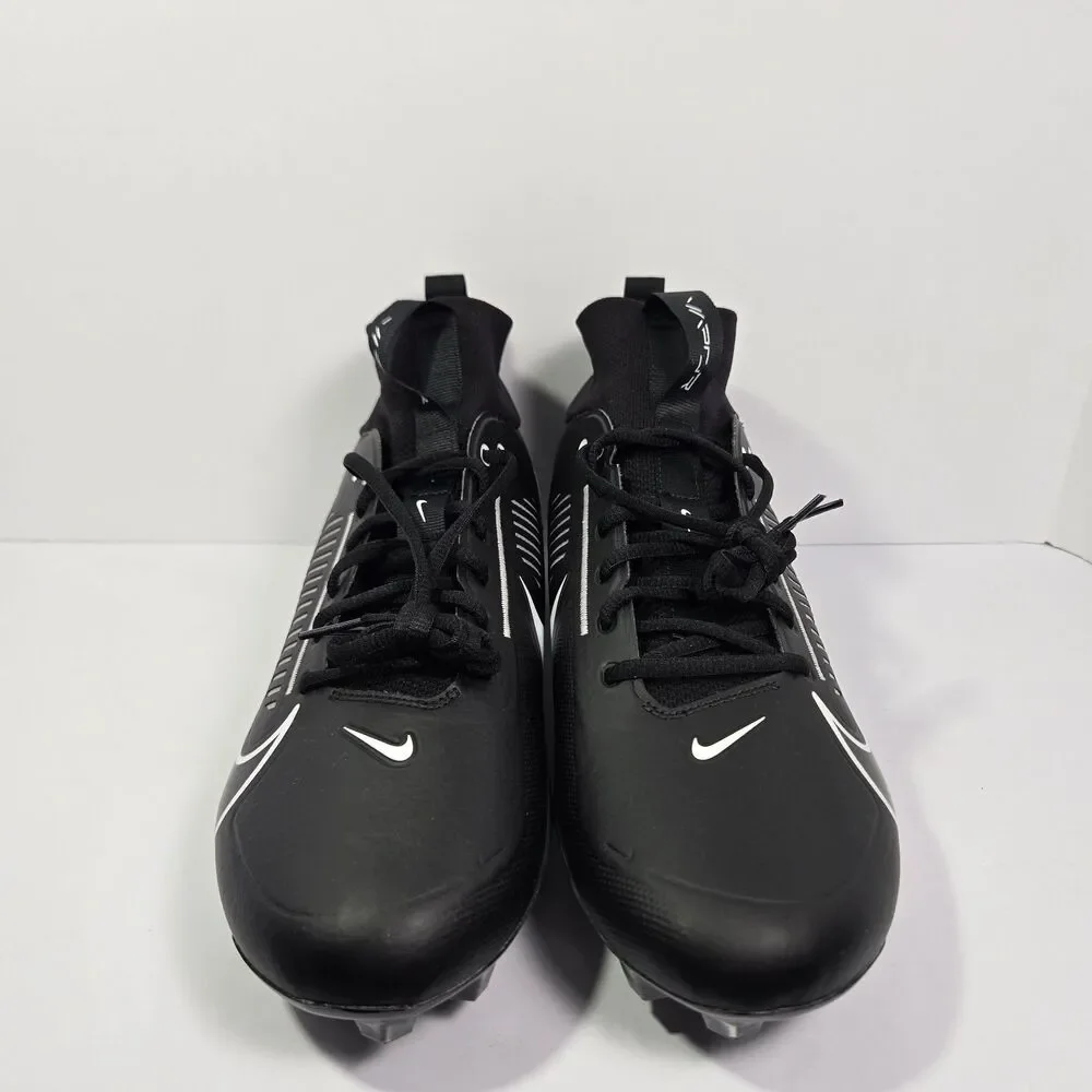 Nike Vapor Edge Pro 360 2 Black White Football Cleats Size 14 Men's DA5456-010